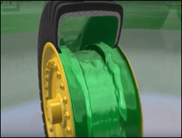 Mount the tyre on a rim and let TireLife do its job!